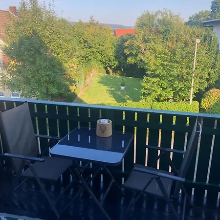 Ferienwohnung Am Haineberg Porta Westfalica Buitenkant foto